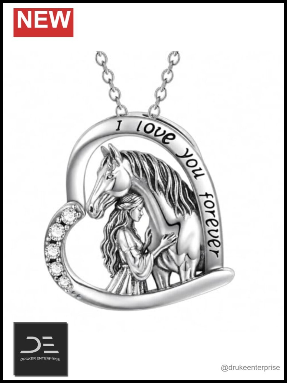 925 Sterling Silver Dog Pendant Necklace Memorial Jewelry for Women